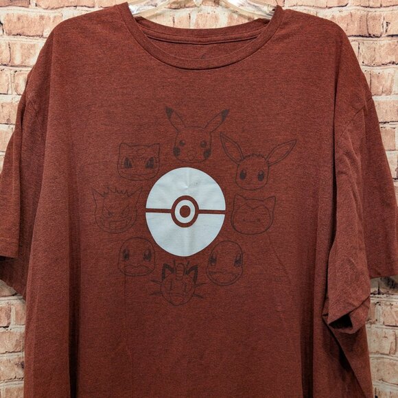 Pokemon Powerball T-Shirt Size 3XB - Picture 2 of 9